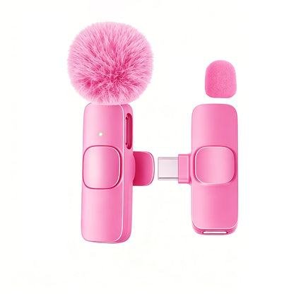 USB-C Wireless Clip-On Microphone