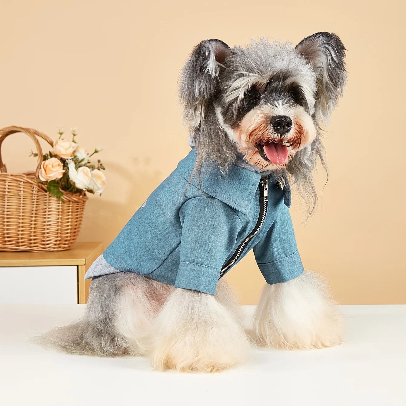 Winter Dog Clothes Pet Warm Hoodies Fashion Comfortable Dog Coat for Small Medium Dogs