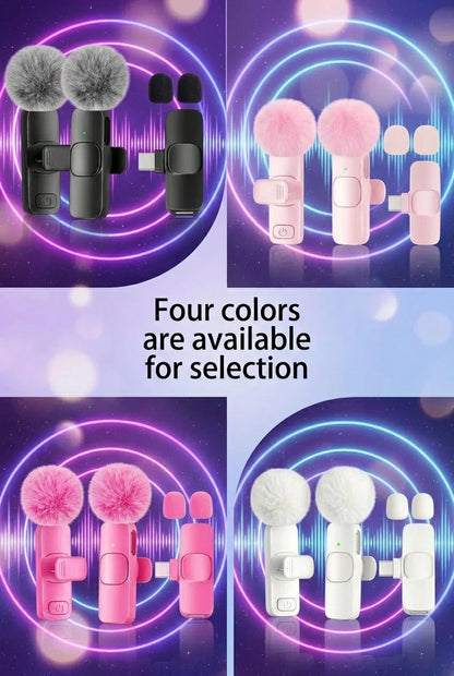 USB-C Wireless Clip-On Microphone