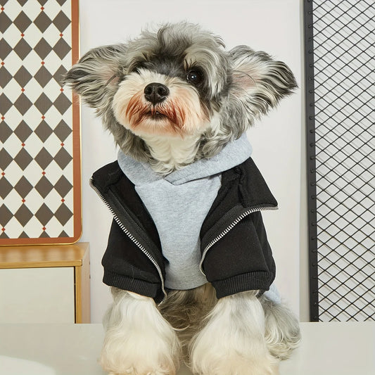 Winter Dog Clothes Pet Warm Hoodies Fashion Comfortable Dog Coat for Small Medium Dogs