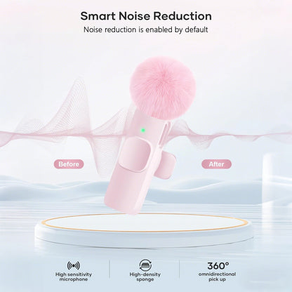 USB-C Wireless Clip-On Microphone