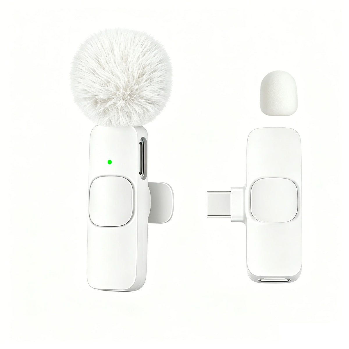 USB-C Wireless Clip-On Microphone