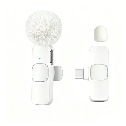 USB-C Wireless Clip-On Microphone