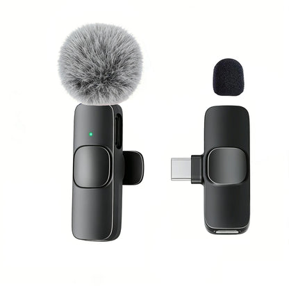 USB-C Wireless Clip-On Microphone