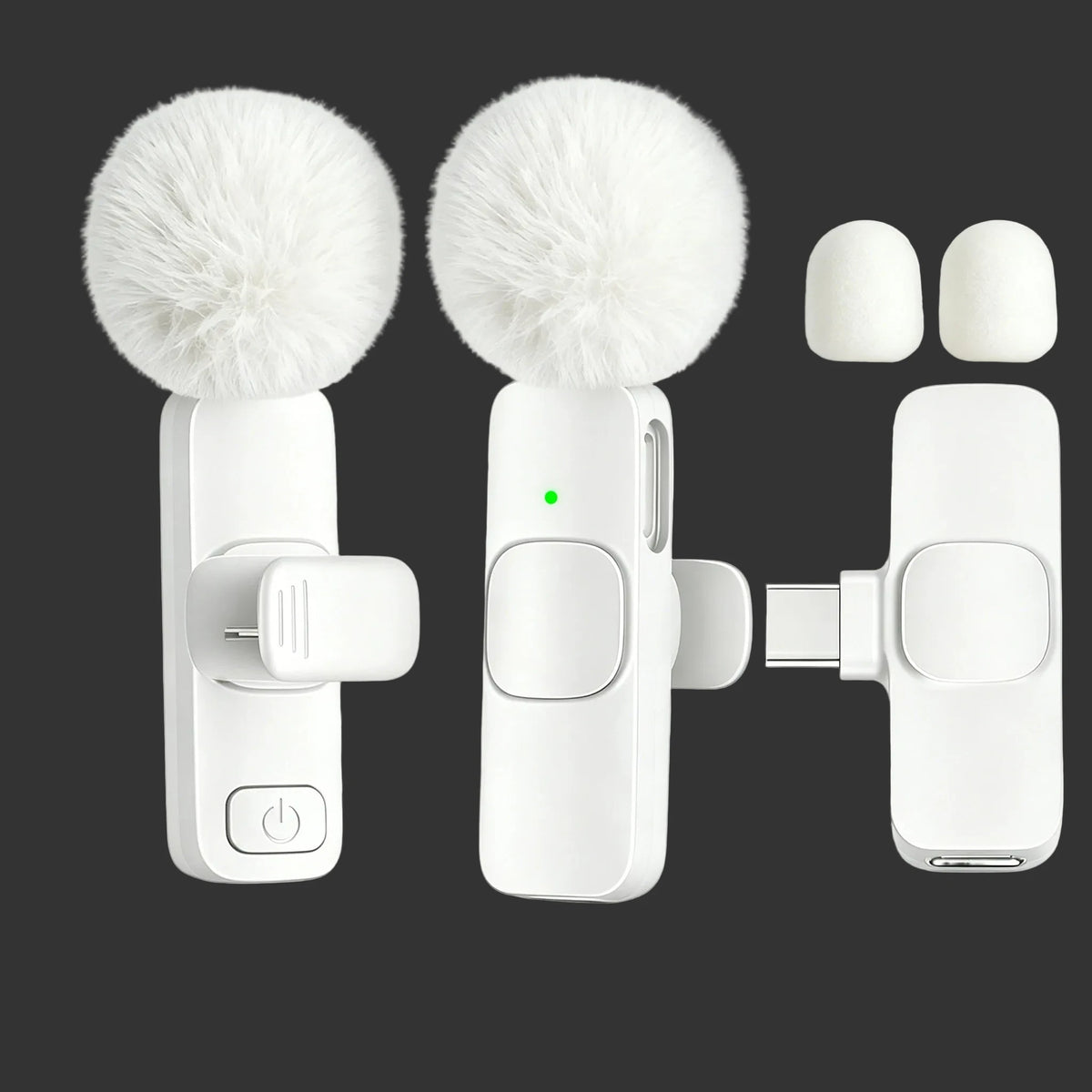 USB-C Wireless Clip-On Microphone