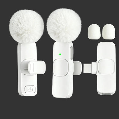 USB-C Wireless Clip-On Microphone
