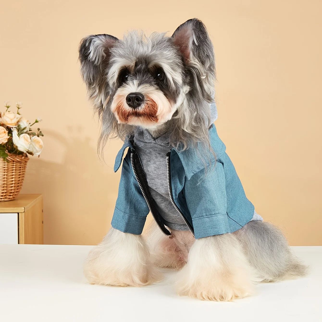 Winter Dog Clothes Pet Warm Hoodies Fashion Comfortable Dog Coat for Small Medium Dogs